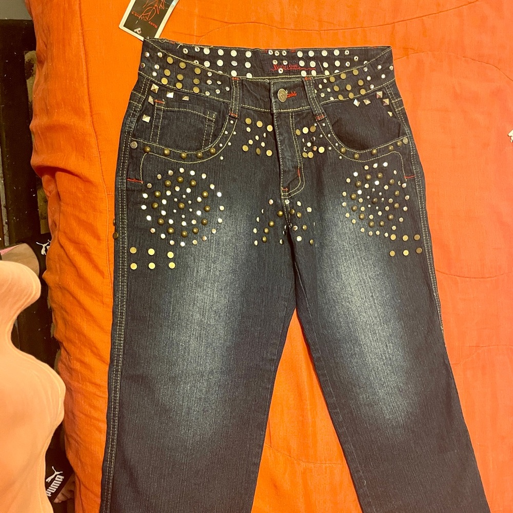 NWT Rosy Loves Denim Capri Jeans 9/10